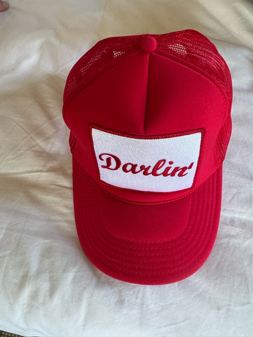 Hobie Red 'Darlin'' Trucker Hat